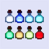RGB Pixel Potion Lamp